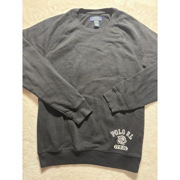 Polo Lauren Sleepwear Sweatshirt 27-B-05 Tiger Logo Men's Size S - Picture 4 of 6